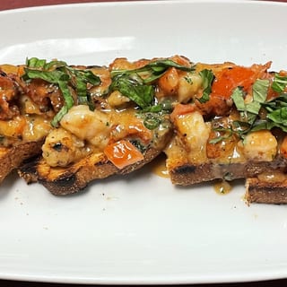 Scampi Bruschetta