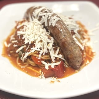 Penne Sausage + Peppers