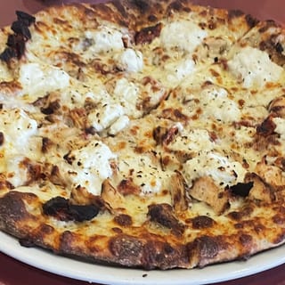 White Pie Pizza